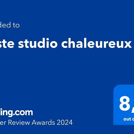 Vaste Studio Chaleureux Chaffois Exteriör bild